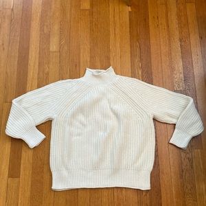Women’s J.Crew Cream Turtleneck Knit Sweater